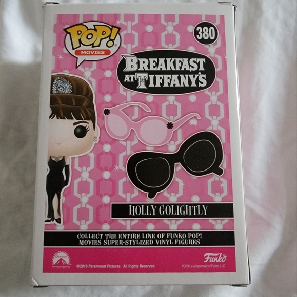 Funko Breakfast at Tiffany's Holly Pop Movies Figure NIB - Picture 4 of 6